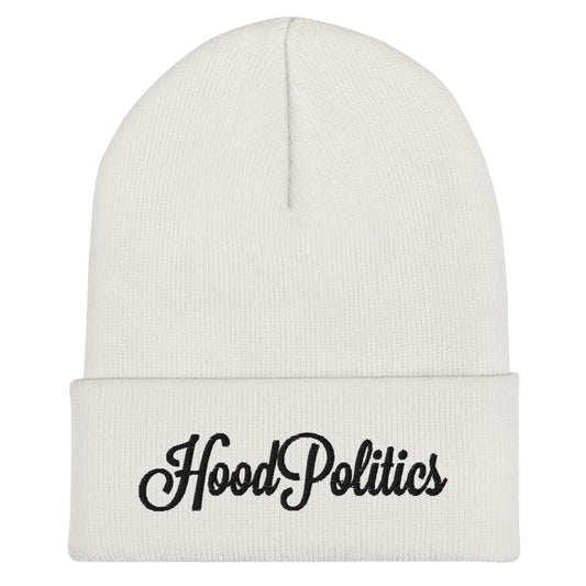 HoodPolitics Back Letters Beanie